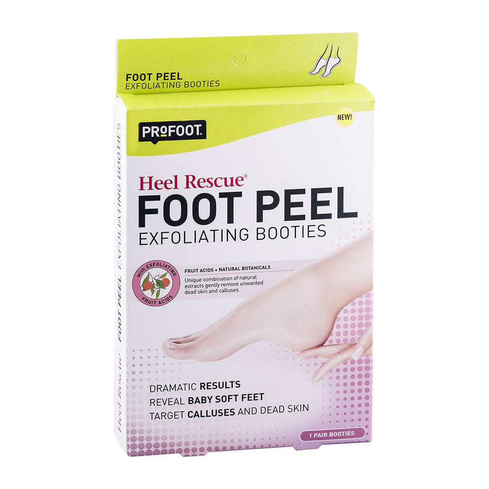 Profoot Heel Rescue Foot Peel Exfoliating Booties, 1 Pair